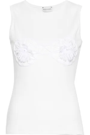 MAGDA BUTRYM Crochet-bra tank top