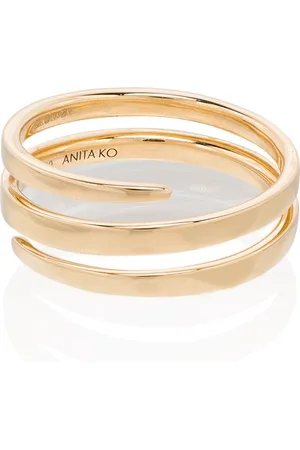 Anita 18kt yellow Coil ring