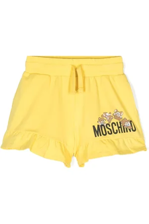 Moschino Teddy-Bear-print jersey shorts