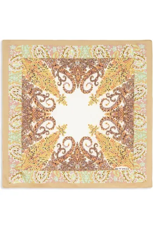 Etro Abstract-print silk pocket square