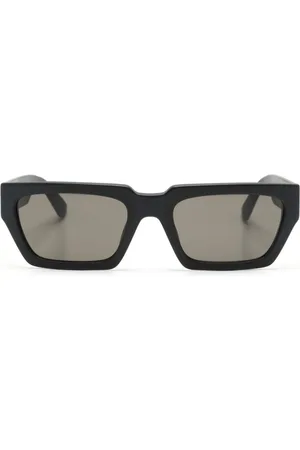 Moschino Matte rectangle-frame sunglasses