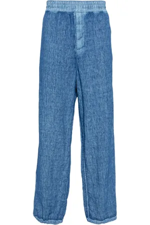 Burberry Straight-leg linen trousers