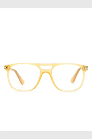 Persol Pilot-frame translucent glasses