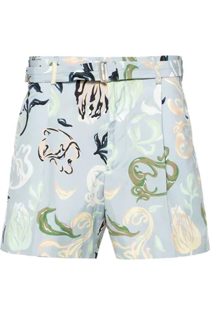 Lanvin Abstract-print bermuda shorts