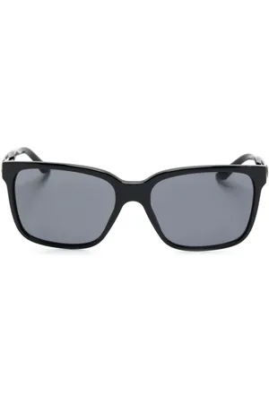 VERSACE Medusa-plaque square-frame sunglasses