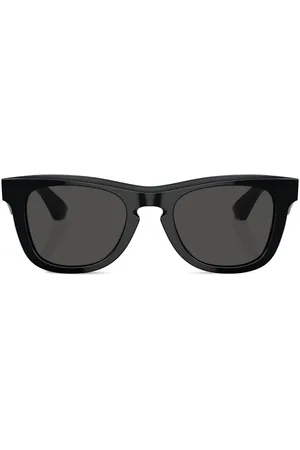 Burberry Logo-plaque square-frame sunglasses