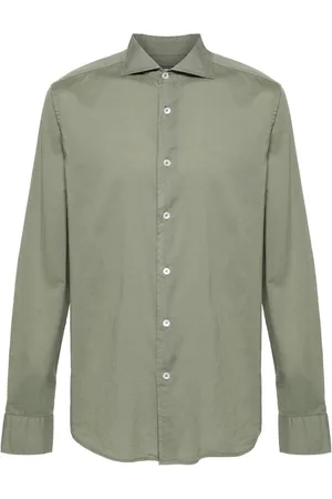 FEDELI Long-sleeves cotton shirt