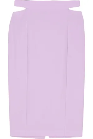 Patrizia Pepe Cut-out midi skirt