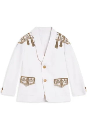 Maison Ava Luke embroidered-motif blazer