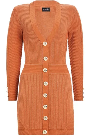 Retrofete Zem rib knit dress
