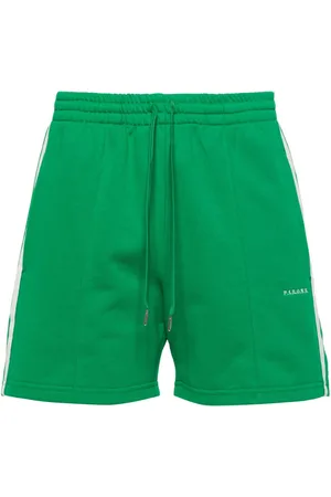 P.A.R.O.S.H. Striped jersey shorts