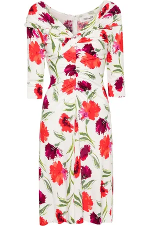 Diane von Furstenberg Jim floral-print midi dress