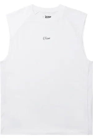 Izzue Logo-print cotton vest