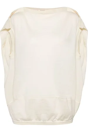 Comme des Garçons Fine-knot crew-neck wool top