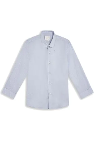 Maison Ava Checked long-sleeve shirt