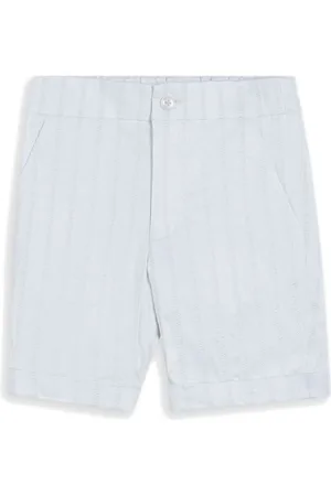 Maison Ava Striped smart shorts
