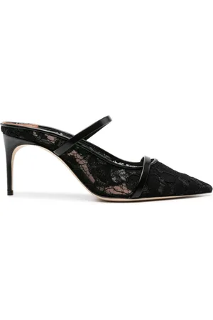 MALONE SOULIERS 70mm Maureen lace mules