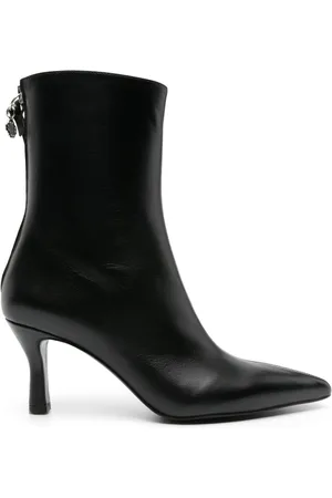 Maje 75mm leather ankle boots