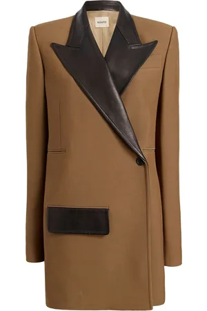Khaite The Jacobson asymmetric blazer
