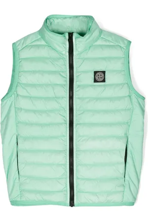 Stone Island Logo-patch padded gilet