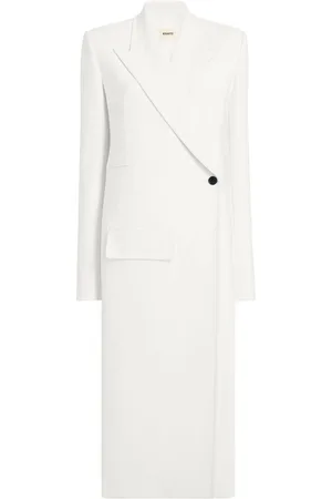 Khaite Cobble double-breasted long coat
