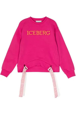 Iceberg Embroidered-logo ribbon sweatshirt