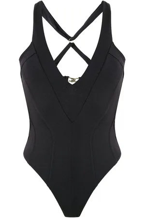 AMIR SLAMA Cut out one-piece