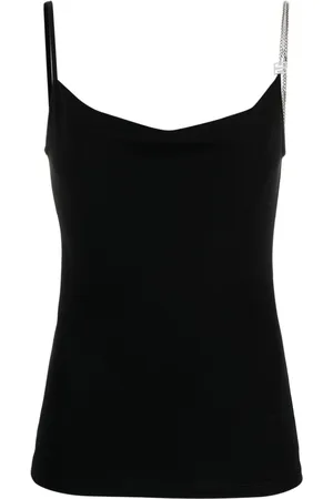 Givenchy 4G plaque-detailed spaghetti tank top