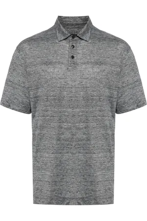 Ermenegildo Zegna Short-sleeve linen polo shirt
