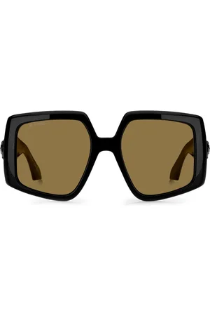 Etro Pegaso-motif oversize-frame sunglasses