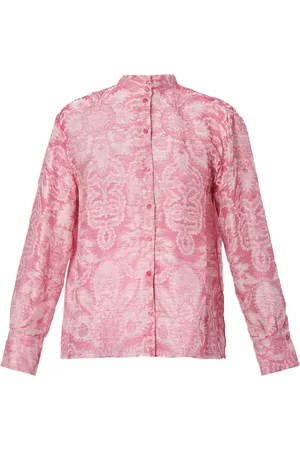 Erdem Graphic-print open-back shirt
