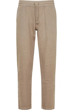 FEDELI Bonifacio linen trousers