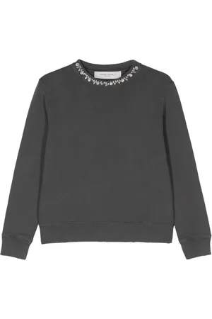 Golden Goose Crystal-embellished cotton sweatshirt