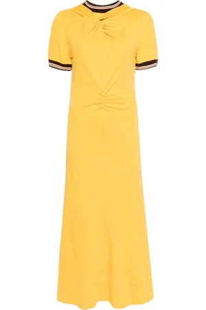 WALES BONNER Wing logo-embroidered dress
