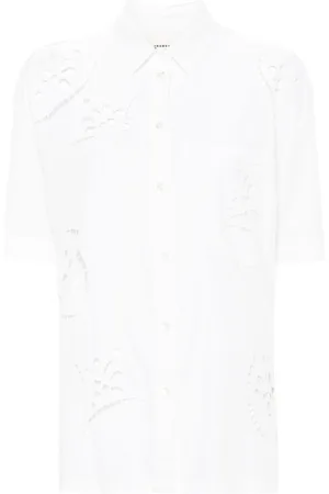 Isabel Marant Bilya broderie-anglais shirt