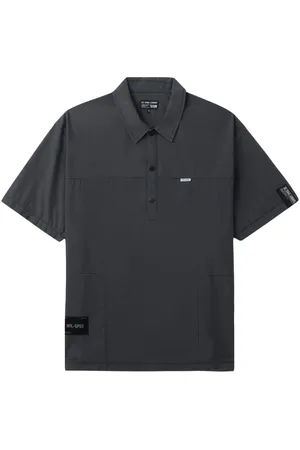 Izzue Logo-appliquéd polo shirt