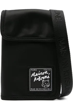 Maison Kitsuné The Traveller bi-fold neck bag