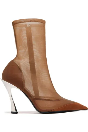 MUGLER Fang 95mm mesh boots