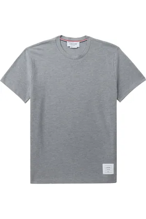 Thom Browne 4-Bar stripe cotton T-shirt