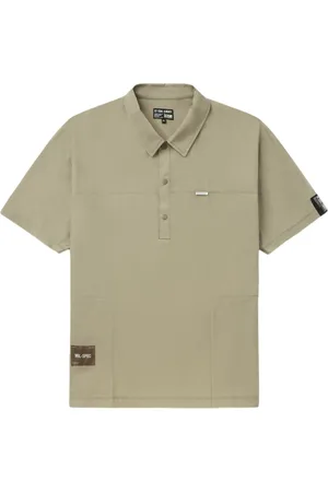 Izzue Logo-appliquéd polo shirt