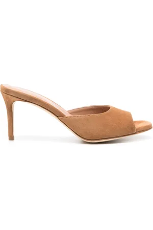 Scarosso 75mm Lohan suede mules