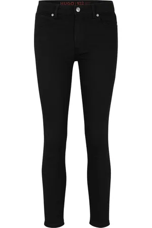 HUGO BOSS Slim cut cotton trousers