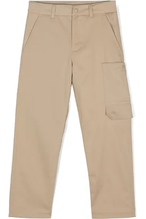 Moncler Logo-appliqué straight-leg trousers