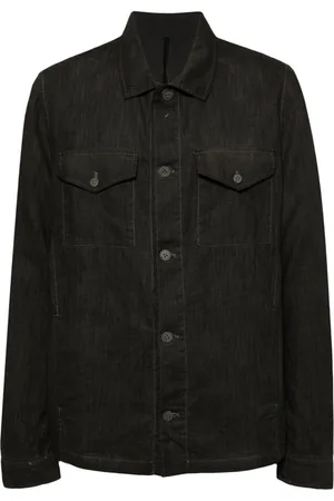 POÈME BOHÉMIEN Linen shirt jacket