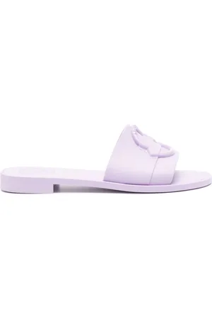 Moncler Mon logo-embossed slides
