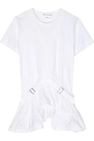 Comme des Garçons Belted cotton T-shirt