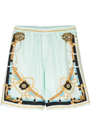 Camilla Sea Charm silk bermuda shorts