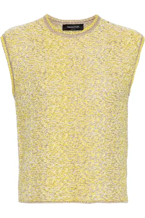 Fabiana Filippi Lurex-detail bouclé top