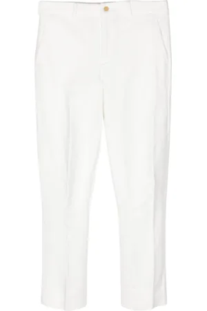 Comme des Garçons Cropped slim-cut trousers