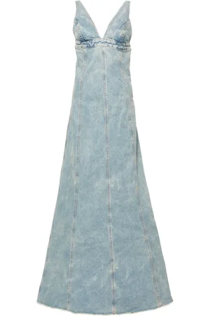 haikure Dolly denim maxi dress